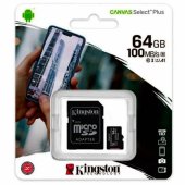 64GB Canvas Select Plus 100R micro SDXC UHS-I + adapteris SDCS2/ 64GB