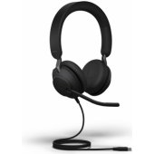 Evolve2 40 USB-C MS Stereo Juodos