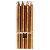 Table Candle Bronze Ø2.1x23.5cm 4pcs
