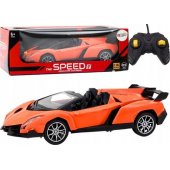 Car nuotoliniu būdu valdomas sportinis automobilis RC 1:16 oranžinis