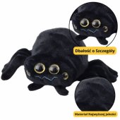 Plush Mascot Cuddly Toy Insect Spider Black 30cm