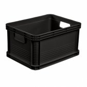 Basket Black Robert 40x30x22cm