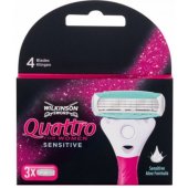 Quattro For Women Sensitive 4 geležtės