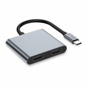 Hub HB08 4in1 USB-C HDMI 4K