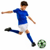 Treniruočių futbolo kamuolys žolei Green Stars, 22 cm, 5 dydis