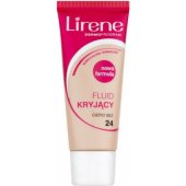Lirene Dermo Fluid Kryjący Nr 24 Ciepły Beż 30 ml