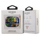TPU Flower Print Case for Airpods Pro Blue