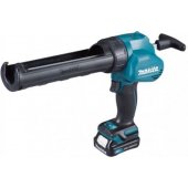 Makita 10,8 V sandarinimo masės pistoletas 300 ml 5000 N 1x2,0 Ah (CG100DSAA)