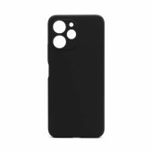 Premium Quality Soft Touch Silicone Case for Redmi 12 Black