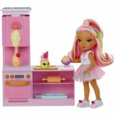 MGA Entertainment Rainbow High Little – desertų parduotuvė su Kandy