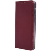 "Smart Magnetic Book Case Motorola Moto G37", bordo