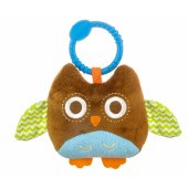 Milly Mally Plush pendant Owl brown