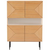 NATE 100x40xH140cm Oak