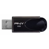 Attache4 8GB USB2.0 juodas