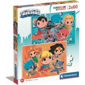 Clementoni CLE puzzle 2x60 SuperColor WB C Comics 21624