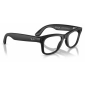 Meta Wayfarer Gen1 AI Glasses Matte Black/ Clear to Graphite Green