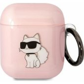 Ikonik Choupette AirPods 1/ 2 cover pink
