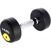 HMS HG PRO gumuotas hantelis, 1 × 6 kg