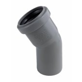 Magnaplast vidaus kanalizacijos alkūnė 15° HTB 40mm (10700)