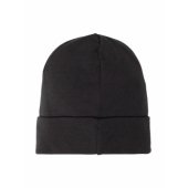 Buff Heavyweight Merino Wool Hat Loose Winter Cap - Black.
