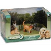 Collecta COLLECTA figurine SET OF 4 CATS IN PACKAGE