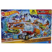_8475885 Hot Wheels 2026 advento kalendorius, 10 žaislinių transporto priemonių masteliu 1:64 Scal