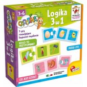 Lisciani LISCIANI CAROTINA LOGIKA 3 W 1