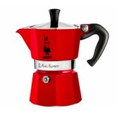 Moka espreso kavinukas, raudonas