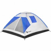 _7727475 4-person blue tourist tent with mosquito net Springos PT008
