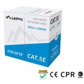 S/ FTP kabelis Cat.5e CU 305 m pilkas
