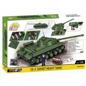 COBI IS-3 sovietinis sunkusis tankas, konstruktorius masteliu 1:28