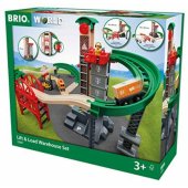 BRIO Large warehouse with lift - 33887