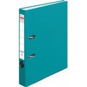Segregator Herlitz dźwigniowy A4 50mm turkusowy (326797)