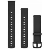 20mm Quick Release Silicone Strap Black
