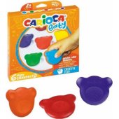 Carioca Misiaki Baby kreidelės, 6 spalvos CARIOCA