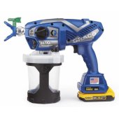 GRACO ULTRA AIRLES PAINT GUN ( 2 x AKU. 2AH DEWALT+ LOAD ) + BAG
