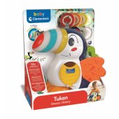 Interactive Toy Toucan Adrian: Fruits & Colors Polish Version Clemento