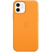 "Leather Case with MagSafe iPhone 12 mini (MHK63ZM/ A)" CA Poppy