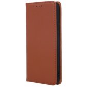 "Genuine Leather Book Case Xiaomi Redmi 12C" Brown