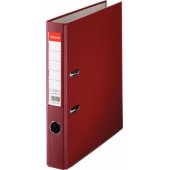 Segregator Esselte Ekonomiczny dźwigniowy A4 50mm bordowy (10K009I)