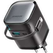 „JR-TCL02 65W USB-A/ C GaN Black“