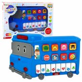 Electric Piano Educational For Toddlers Blue Bus