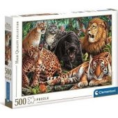 Clementoni Clementoni Puzzle 500el Wild Cats 35126