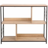 DIMITRA 100x40xH83,5cm Rustic/ Black