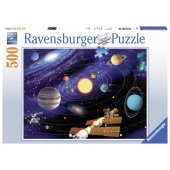 Ravensburger dėlionė 500 dalių Saulės sistema