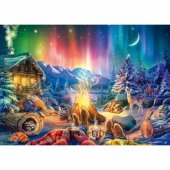 Schmidt Spiele Campfire Romance under the Starry Sky, Puzzle (1000 pie