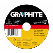 Graphite metalo pjovimo diskas 125x0.8x22.2mm 57H690