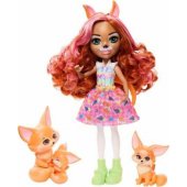 Mattel Enchantimals Filigree Fox Family, lėlė