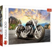 Trefl dėlionė, 500 detalių, juodas motociklas