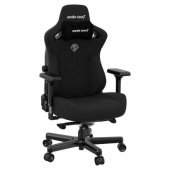 Kaiser 3 XL Black Leather Gaming Swivel Chair